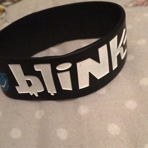 Rubber Blink-182 bracelet